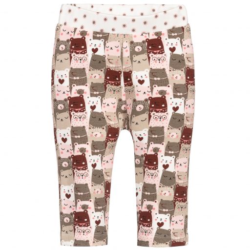 Sarah Louise-Pink & Grey Jersey Trousers | Childrensalon Outlet