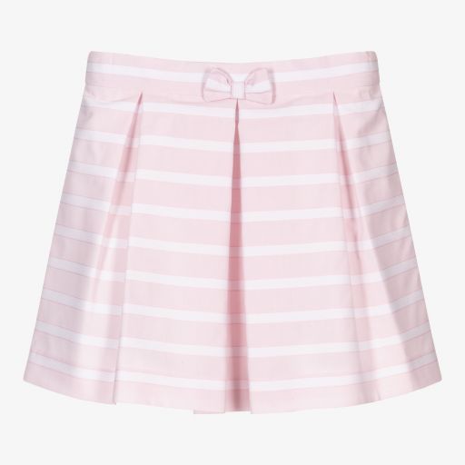 Sarah Louise-Pink & White Striped Skirt | Childrensalon Outlet