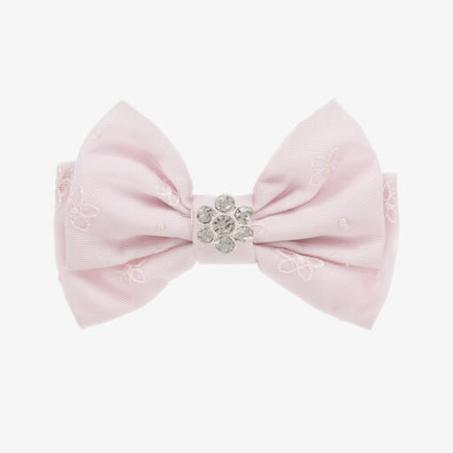 Self-Portrait-Girls Lavender Floral Bow Clip | Childrensalon Outlet