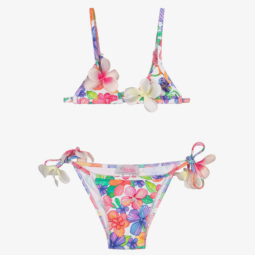 Selini Action-Girls Floral Triangle Bikini | Childrensalon Outlet
