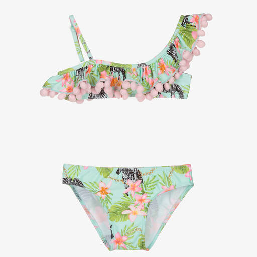 Selini Action-Girls Mint Green Bikini  | Childrensalon Outlet