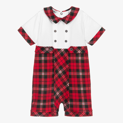 Sofija-Бело-красный песочник для малышей | Childrensalon Outlet