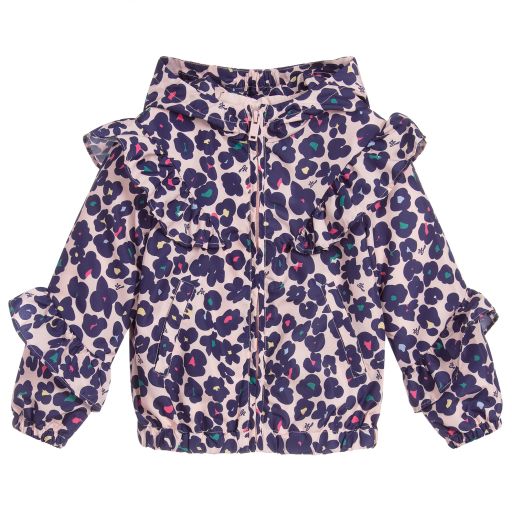 Sonia Rykiel Paris-Girls Blue Windbreaker Jacket | Childrensalon Outlet
