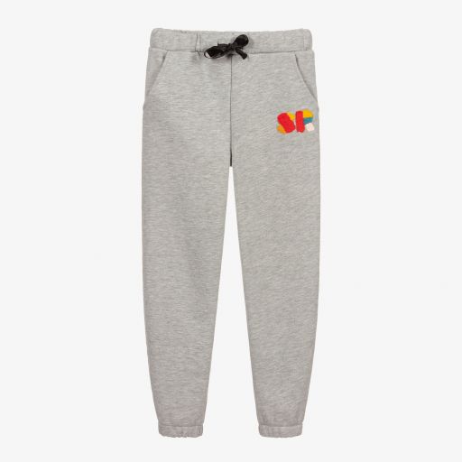 Sonia Rykiel Paris-Girls Grey Cotton Joggers | Childrensalon Outlet