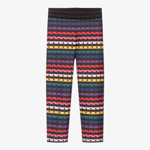 Sonia Rykiel Paris-Rainbow Stars Leggings  | Childrensalon Outlet