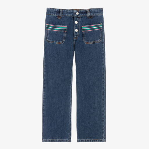 Sonia Rykiel Paris-Teen Girls Blue Denim Jeans | Childrensalon Outlet