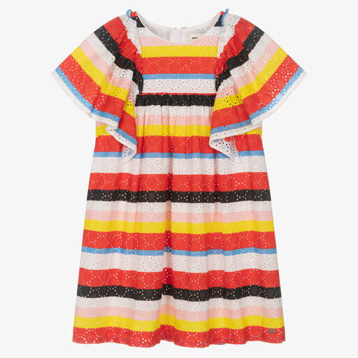 Sonia Rykiel Paris-Teen Girls Embroidered Cotton Dress | Childrensalon Outlet