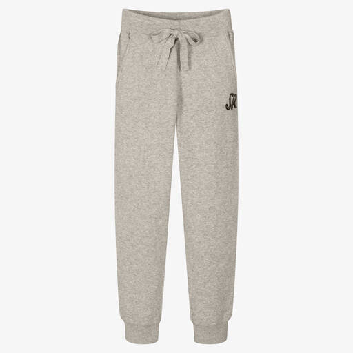 Sonia Rykiel Paris-Teen Girls Grey Knitted Joggers | Childrensalon Outlet