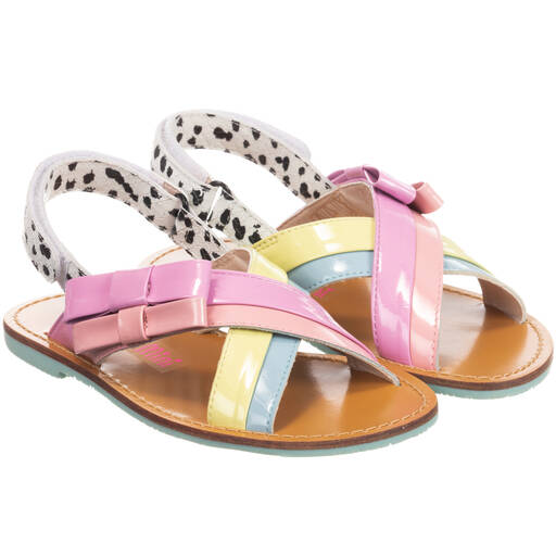 Sophia Webster Mini-Girls Faux Leather Sandals | Childrensalon Outlet