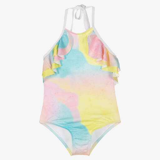 Stella Cove-Girls Tie Dye Ruffle Swimsuit | Childrensalon Outlet