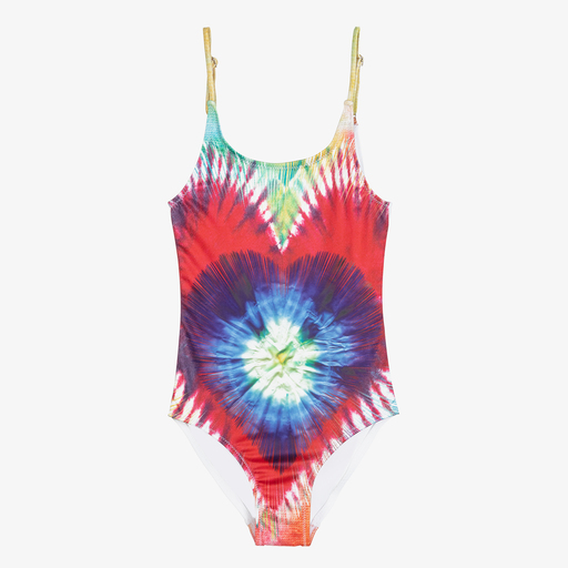 Stella Cove-Tie Dye Heart Swimsuit | Childrensalon Outlet