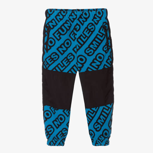 Stella McCartney Kids-Blaue Fleece-Jogginghose (J) | Childrensalon Outlet