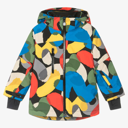 Stella McCartney Kids-Разноцветная лыжная куртка | Childrensalon Outlet