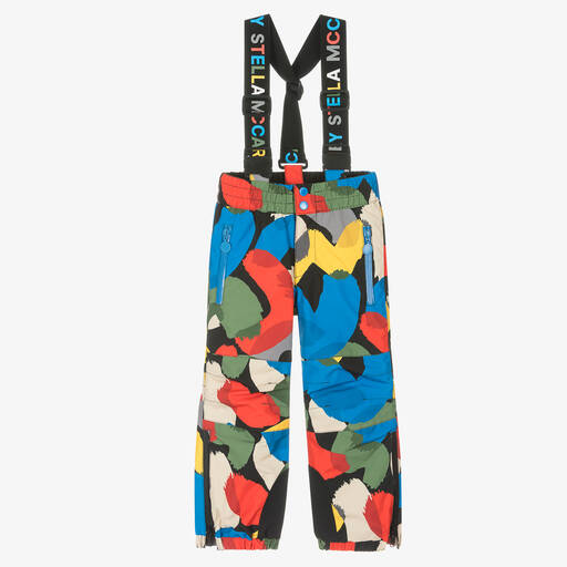 Stella McCartney Kids-Разноцветные лыжные брюки для мальчиков | Childrensalon Outlet