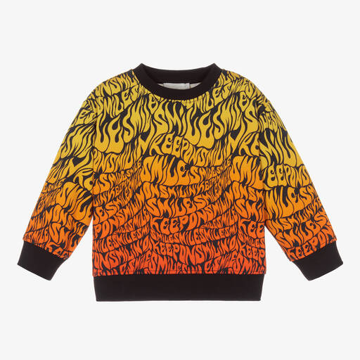 Stella McCartney Kids-Boys Yellow & Red Sweatshirt | Childrensalon Outlet