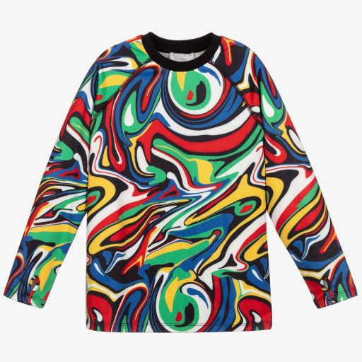 Stella McCartney Kids-Colourful Ski Top  | Childrensalon Outlet