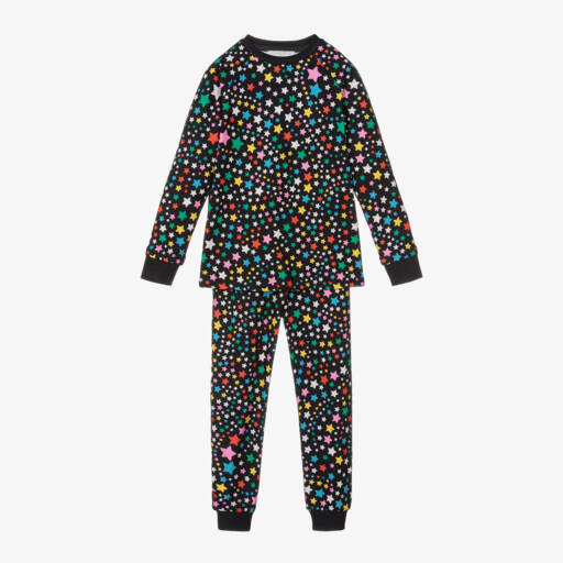 Stella McCartney Kids Лыжная капсульная коллекция-Теплый комплект с угольными звездами для девочек | Childrensalon Outlet