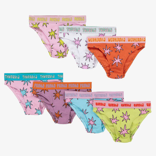 Stella McCartney Kids-Girls Cotton Star Print Pants Set | Childrensalon Outlet