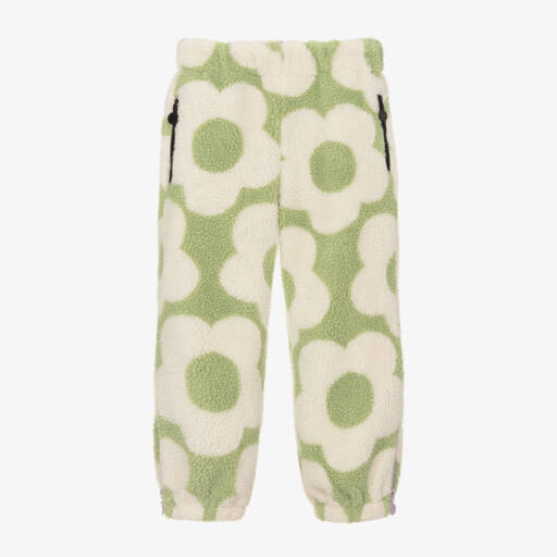 Stella McCartney Kids-Girls Floral Sherpa Joggers | Childrensalon Outlet