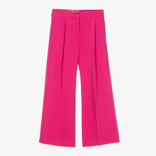 Stella McCartney Kids-Fuchsiapinke elegante Hose | Childrensalon Outlet