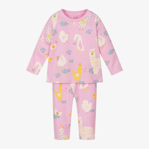 Stella McCartney Kids-Girls Pastel Animal Print Set | Childrensalon Outlet
