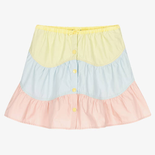 Stella McCartney Kids-Jupe couleurs pastel en coton fille | Childrensalon Outlet