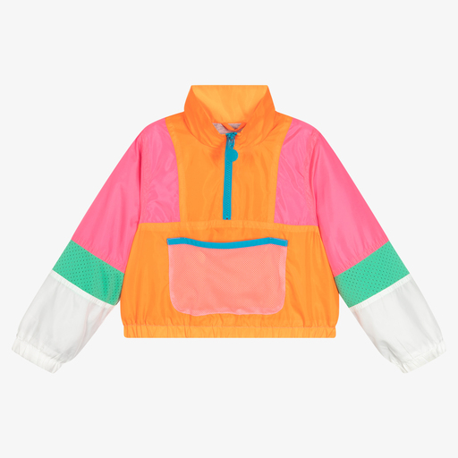 Stella McCartney Kids-Girls Pink Lightweight Jacket | Childrensalon Outlet