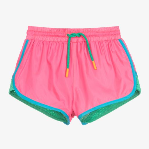 Stella McCartney Kids-شورت لون زهري للبنات | Childrensalon Outlet