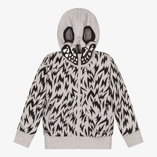 Stella McCartney Kids-Organic Cotton Zip-Up Hoodie | Childrensalon Outlet