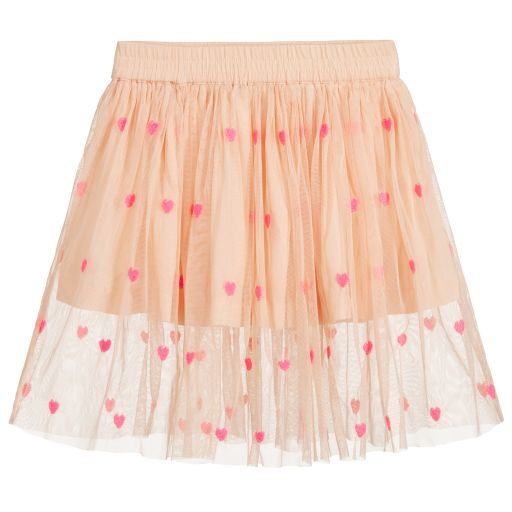 Stella McCartney Kids-تنورة تول مطرز لون زهري | Childrensalon Outlet