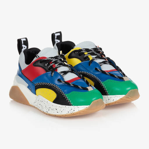 Stella McCartney Kids-Teen Sneakers in Blockfarben (J) | Childrensalon Outlet