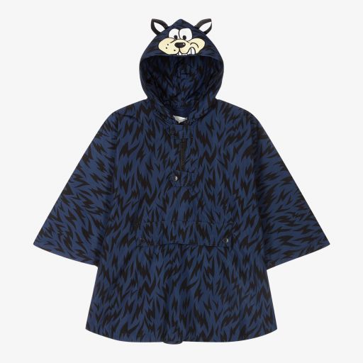 Stella McCartney Kids-Teen Boys Navy Blue Cape | Childrensalon Outlet