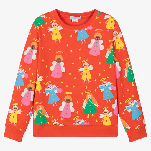 Stella McCartney Kids-Teen Girls Angels Sweatshirt | Childrensalon Outlet