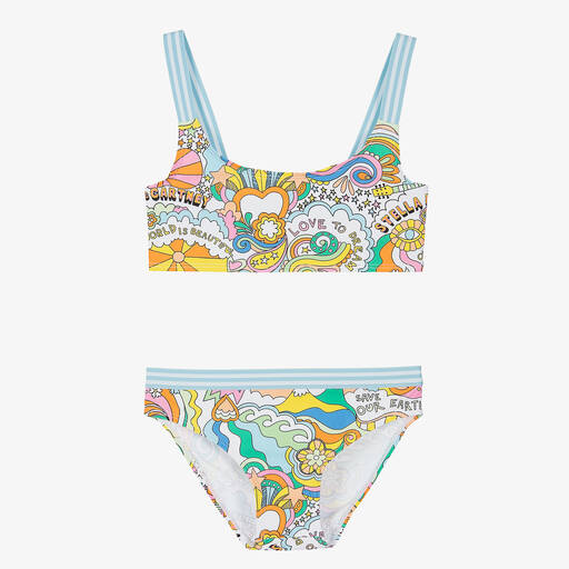 Stella McCartney Kids-Teen Girls Colourful Bikini (UPF50+) | Childrensalon Outlet