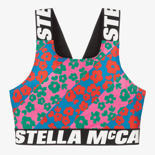 Stella McCartney Kids-Спортивный топ для девочек-подростков | Childrensalon Outlet