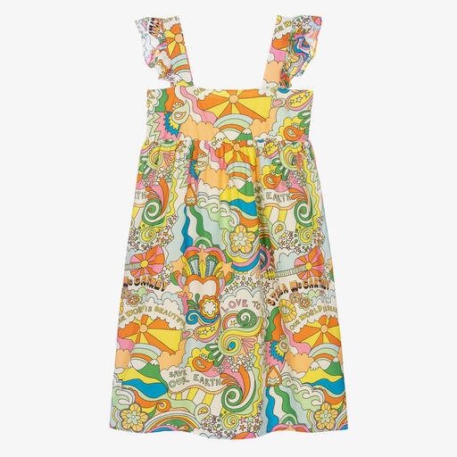 Stella McCartney Kids-Teen Girls Multicoloured Sleeveless Dress | Childrensalon Outlet