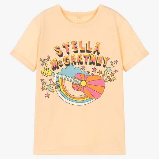 Stella McCartney Kids-Oranges Teen Love to Dream T-Shirt | Childrensalon Outlet