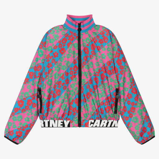 Stella McCartney Kids-Rosa Teen Sportjacke für Mädchen | Childrensalon Outlet