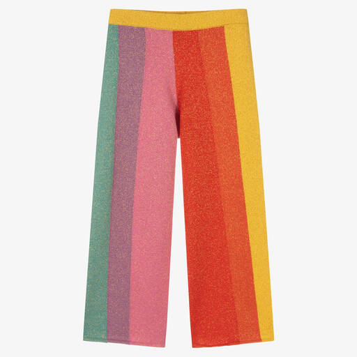 Stella McCartney Kids-Teen Girls Striped Knit Trousers | Childrensalon Outlet