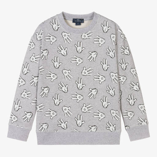 Stella McCartney Kids-Teen Grey Disney Sweatshirt | Childrensalon Outlet