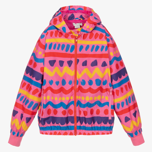 Stella McCartney Kids-Teen Pink Packable Jacket | Childrensalon Outlet