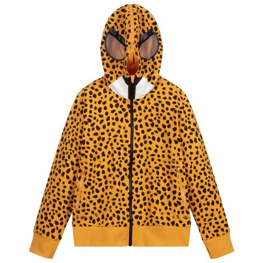 Stella McCartney Kids-Veste zippée jaune Guépard Ado | Childrensalon Outlet