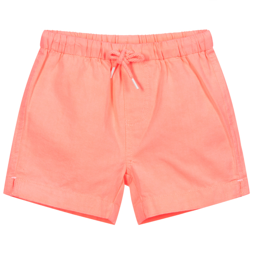 Sunuva-Baby Boys Pink Cotton Shorts | Childrensalon Outlet