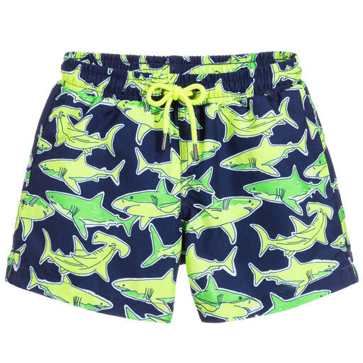 Sunuva-Blue Swim Shorts (UPF50+) | Childrensalon Outlet
