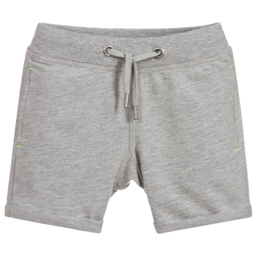 Sunuva-Boys Grey Cotton Shorts | Childrensalon Outlet