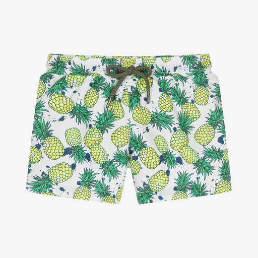 Sunuva-Short de bain blanc a ananas garçon | Childrensalon Outlet