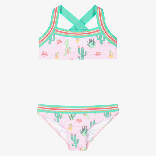 Sunuva-Rosa Kaktus-Bikini für Mädchen | Childrensalon Outlet