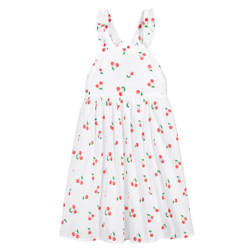 Sunuva-Girls White Cotton Dress | Childrensalon Outlet