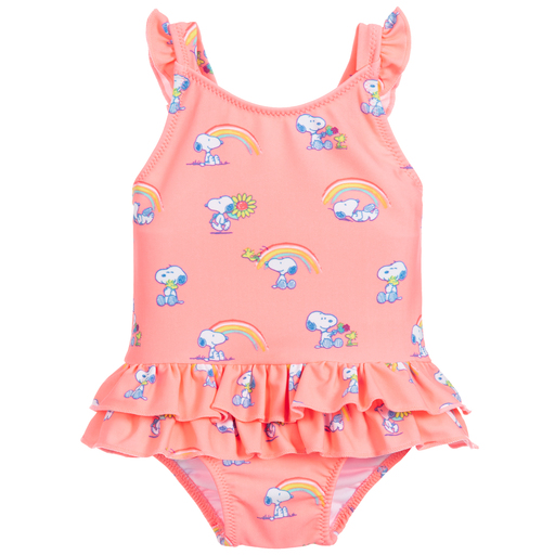Sunuva-Pink Snoopy Swimsuit (UPF50+) | Childrensalon Outlet