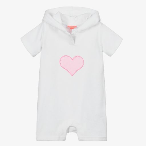 Sunuva-White Cotton Shortie  | Childrensalon Outlet